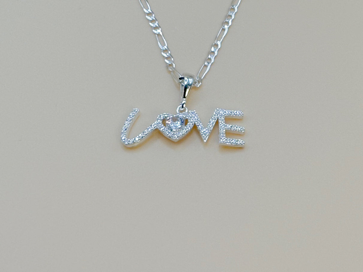 Love Heart Necklace S925