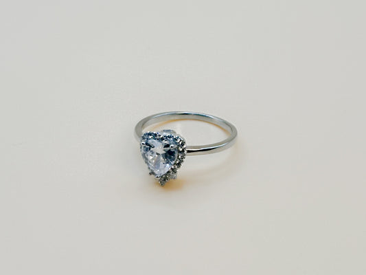 Shiny Heart Ring S925